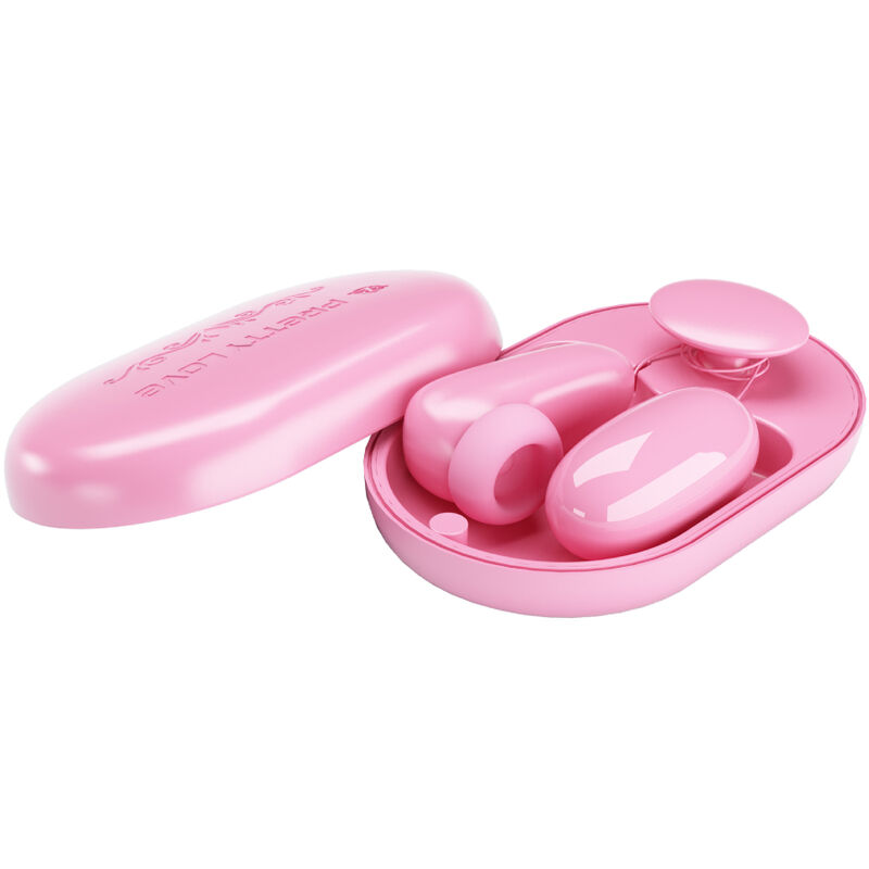 PRETTY LOVE - PROIETTILE VIBRANTE MAGIC BOX E STIMOLATORE ROSA - immagine 3