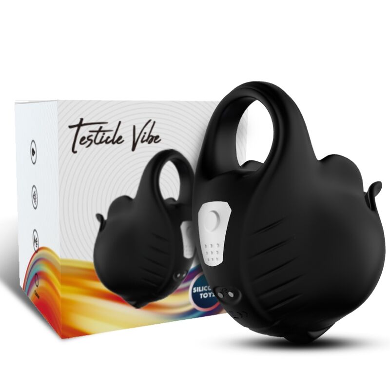 ARMONY - ANELLO VIBRATORE A COPPE NERO - immagine 2