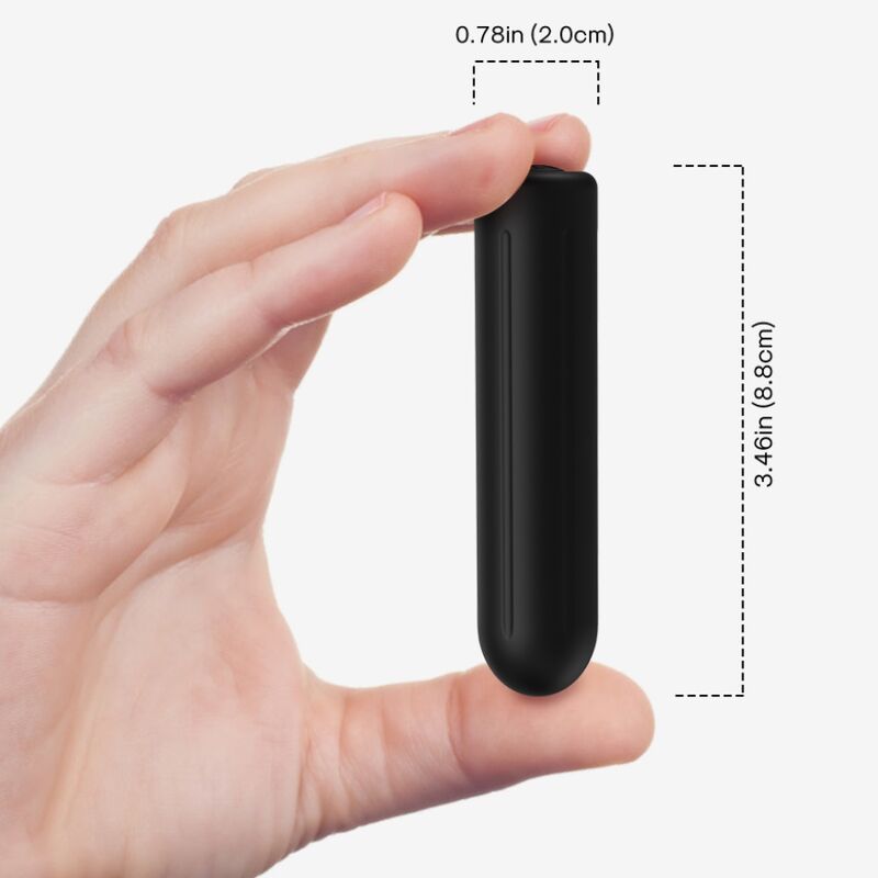 ARMONY - TESTATA VIBRATORE BULLET TELECOMANDO NERO 2 CM X 8.8 CM - immagine 3