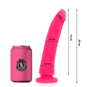 DELTA CLUB – TOYS DILDO MEDICO ROSA IN SILICONE 20 CM -O- 4 CM