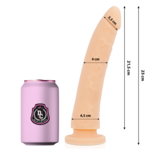 DELTA CLUB – TOYS DILDO NATURALE IN SILICONE MEDICO 23 CM -O- 4.5 CM