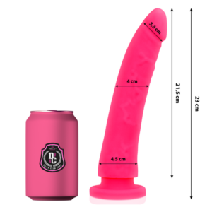 DELTA CLUB – TOYS DILDO MEDICO ROSA IN SILICONE 23 CM -O- 4.5 CM
