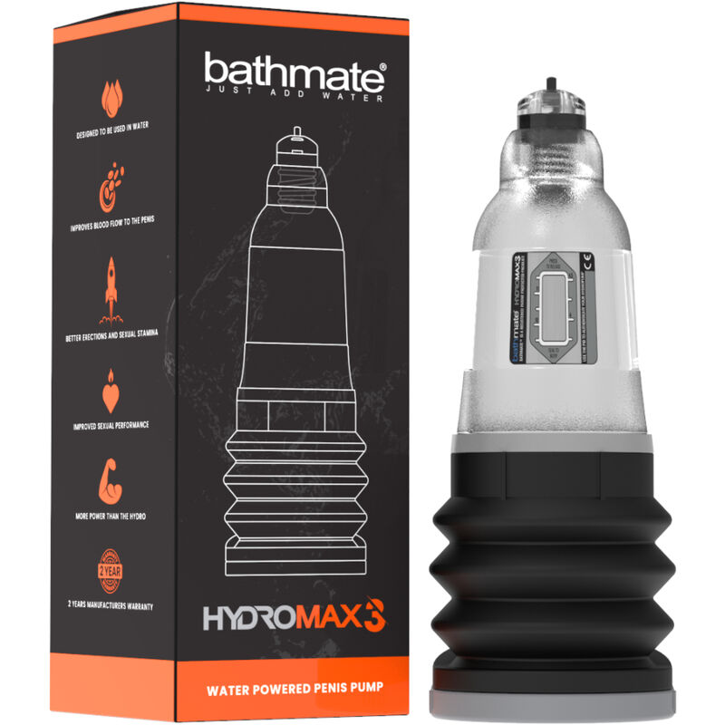 BATHMATE – HYDROMAX 3 TRASPARENTE BATHMATE – HYDROMAX 3 TRASPARENTE