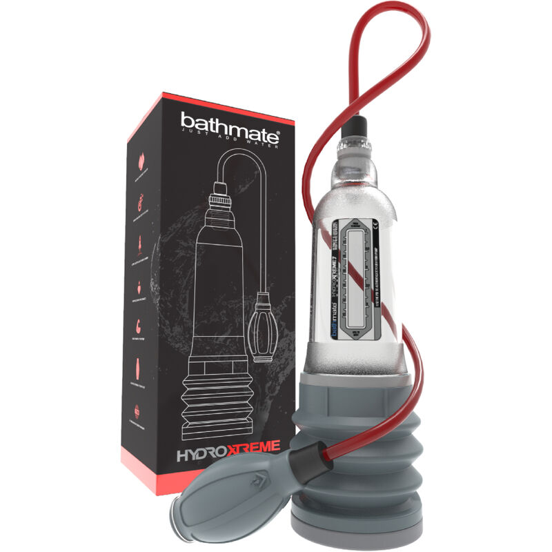 BATHMATE – HYDROXTREME 7 WIDE BOY TRANSPARENTE