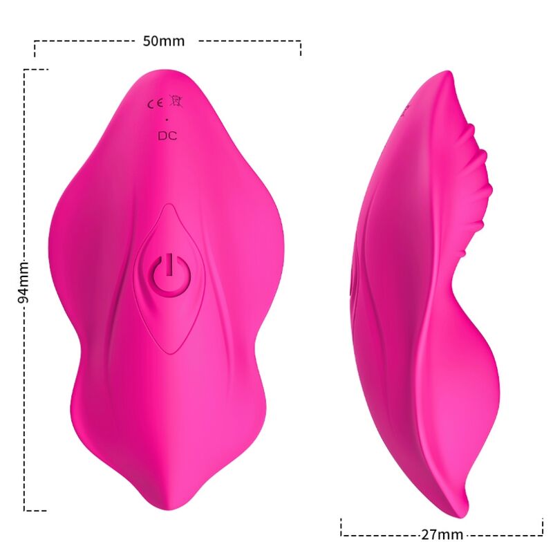 ARMONY - WHISPER SLIP INDOSSABILE VIBRATORE TELECOMANDO FUCSIA - immagine 3