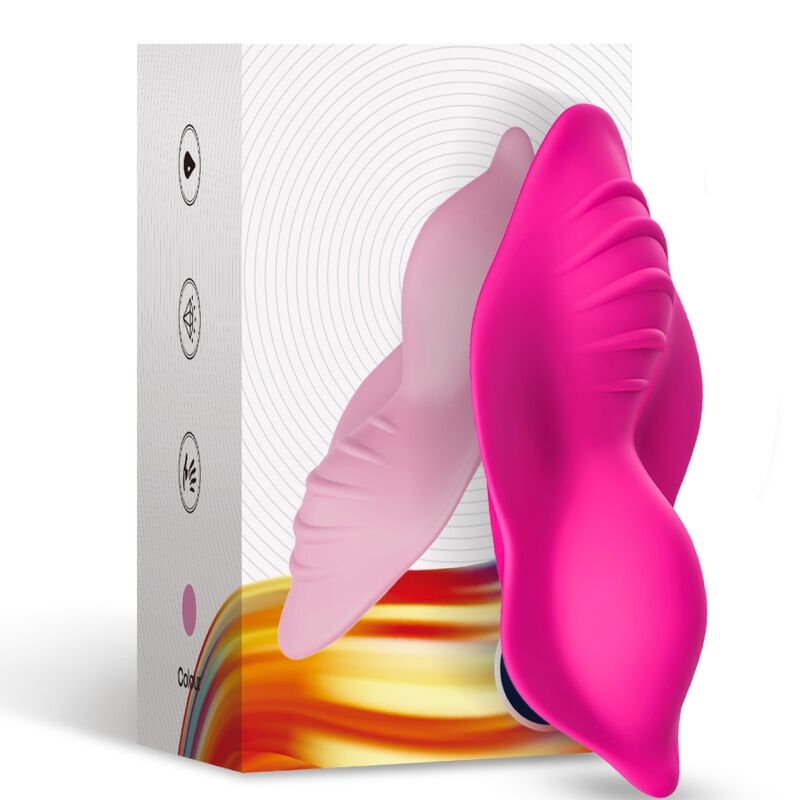 ARMONY - WHISPER SLIP INDOSSABILE VIBRATORE TELECOMANDO FUCSIA - immagine 2