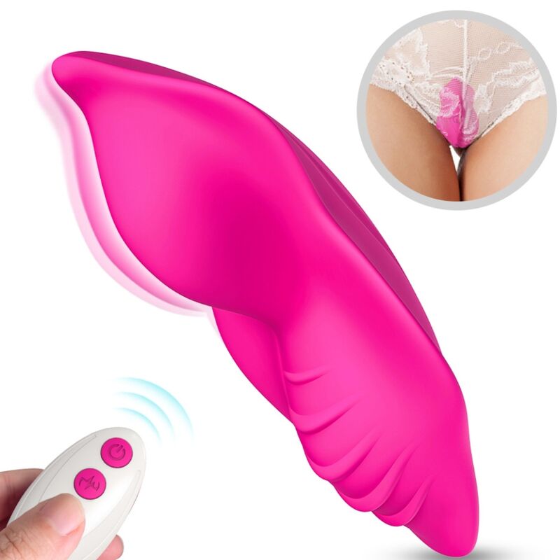 ARMONY – WHISPER SLIP INDOSSABILE VIBRATORE TELECOMANDO FUCSIA