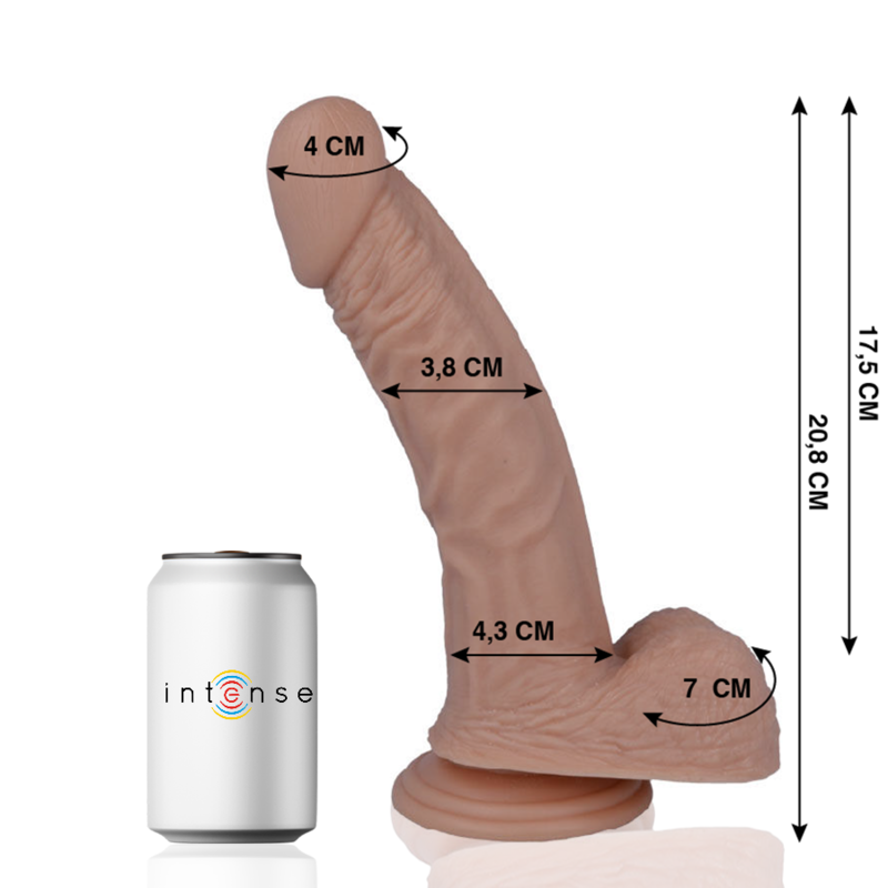 MR INTENSE - 23 PENE REALISTICO 20,8 CM -O- 3,8 CM - immagine 6