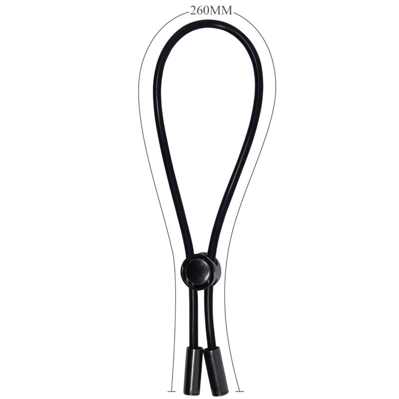 PRETTY LOVE - ANELLO PER PENE E TESTICOLI CON CORDONCINO - immagine 3