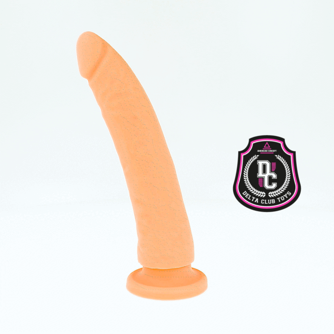 DELTA CLUB - TOYS DILDO NATURALE IN SILICONE MEDICO 20 CM -O- 4 CM - immagine 5