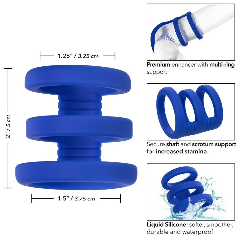 CALEXOTICS - ADMIRAL GABBIA TRIPLA BLU - immagine 6