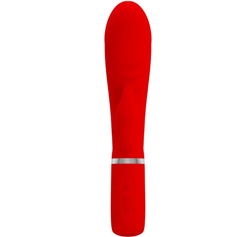PRETTY LOVE - VIBRATORE MULTIFUNZIONE G-SPOT PRESCOTT ROSSO - immagine 4