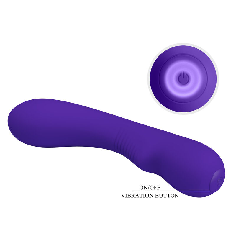 PRETTY LOVE - VIBRATORE RICARICABILE PRESCOTT VIOLA - immagine 6