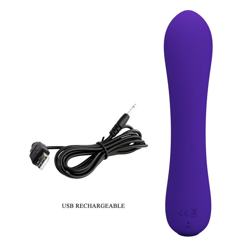 PRETTY LOVE - VIBRATORE RICARICABILE PRESCOTT VIOLA - immagine 8