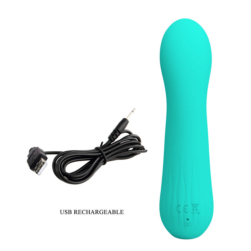 PRETTY LOVE - VIBRATORE RICARICABILE FAUN VERDE ACQUA - immagine 8