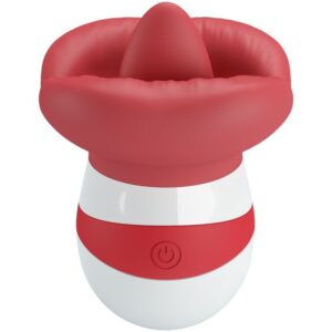 PRETTY LOVE – MINA STIMOLATORE DELLA LINGUA ROSSO CHIARO