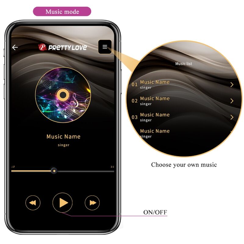 PRETTY LOVE - BILLY TELECOMANDO VIBRAZIONE VIOLA APP GRATUITA - immagine 14