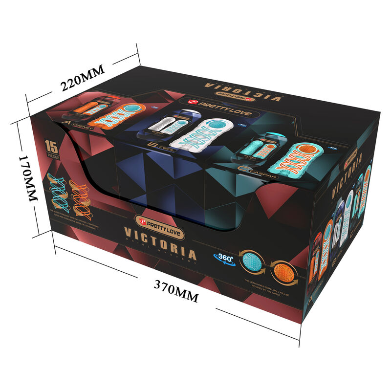 PRETTY LOVE - MASTURBATORE VICTORIA 15 PEZZI - immagine 3