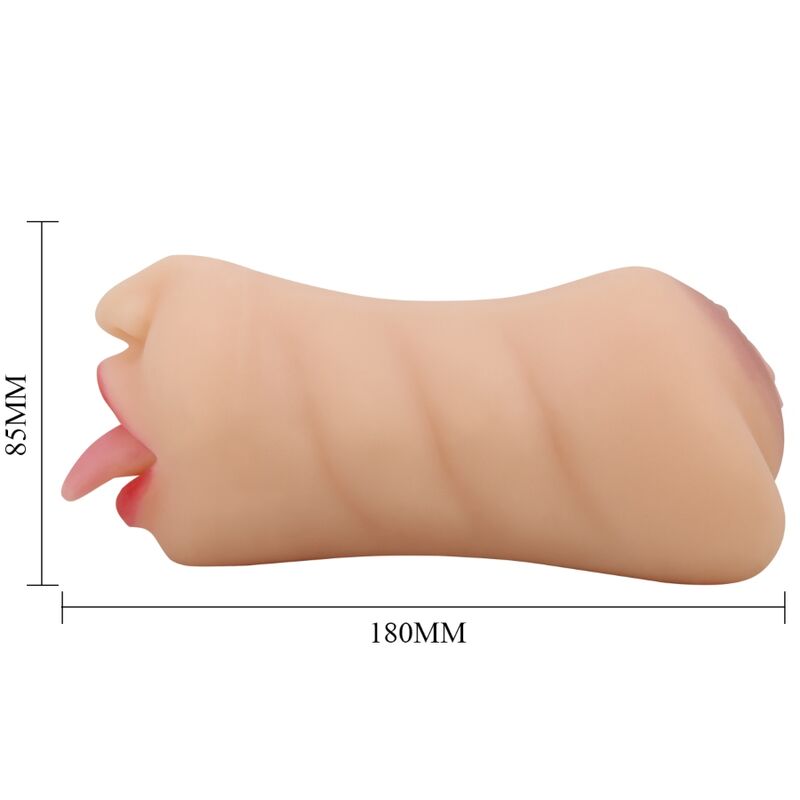 CRAZY BULL - MASTUBADOR A FORMA DI SARAH VAGINA DOPPIA ENTRATA - immagine 5