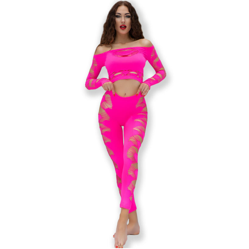 CHILIROSE – CR 4632 TOP E PANTALONE FUCSIA S/L CHILIROSE – CR 4632 TOP E PANTALONE FUCSIA S/L