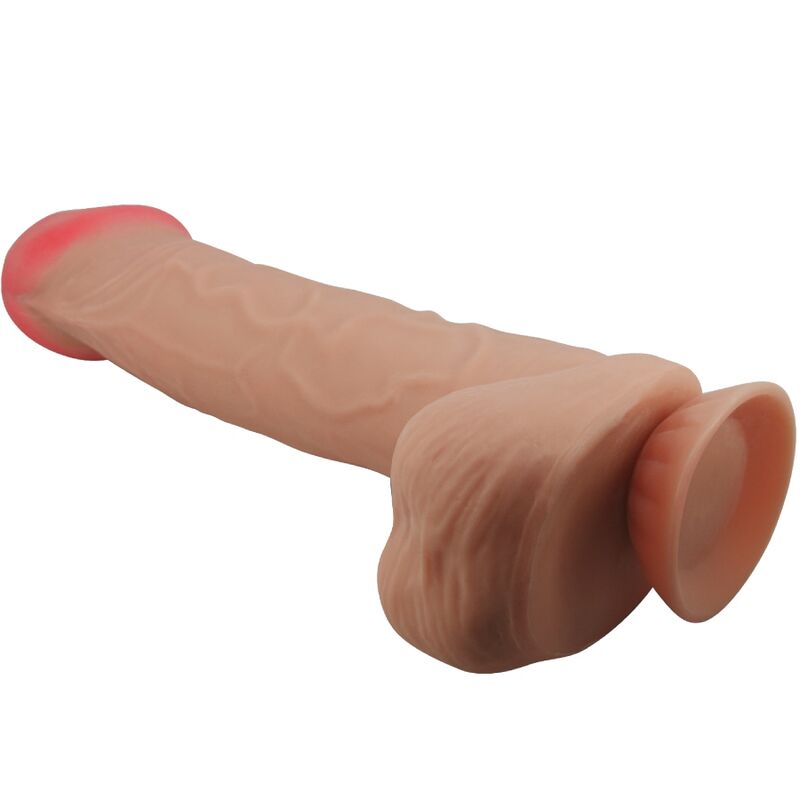 PRETTY LOVE - DILDO REALISTICO SLIDING SKIN SERIES CON VENTOSA SCORREVOLE DELLA PELLE FLESH 26 CM - immagine 4