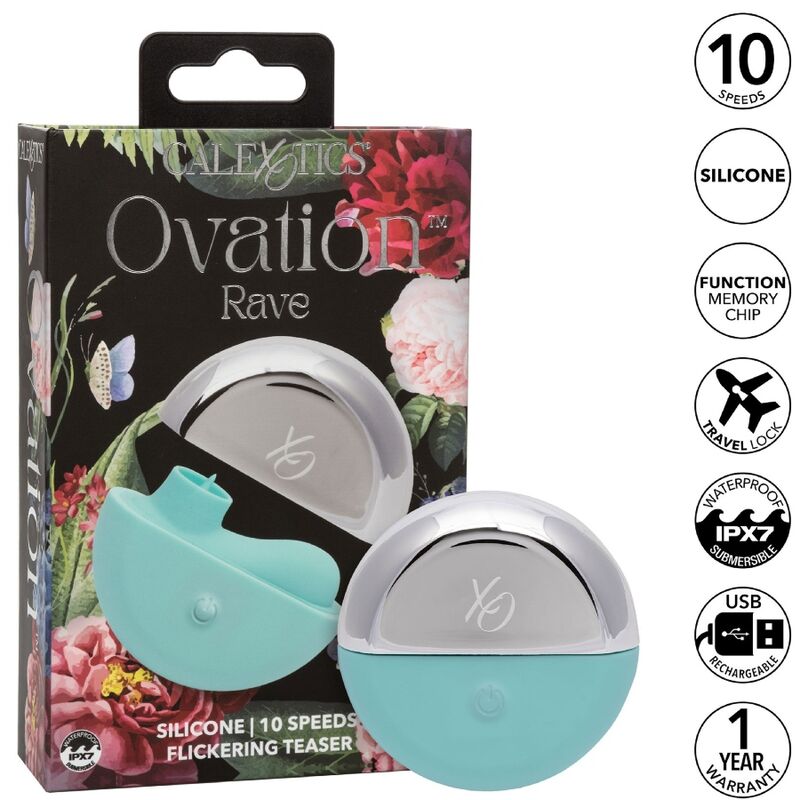 CALEXOTICS - OVATION STIMOLATORE RAVE VERDE ACQUA - immagine 14