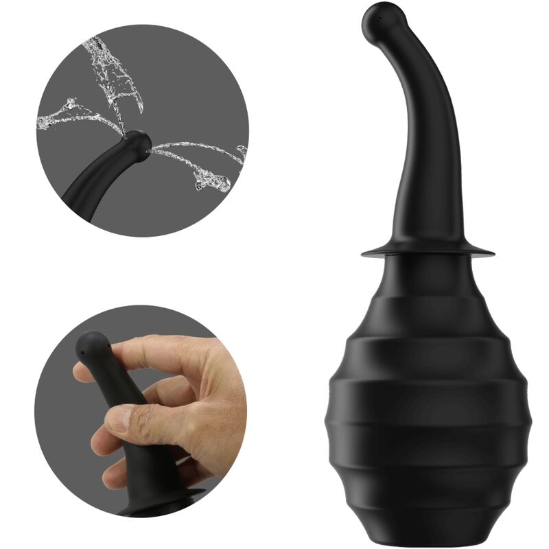 MR PLAY - DOCCIA ANALE BLKM6 SUPER POWER NERO - immagine 6