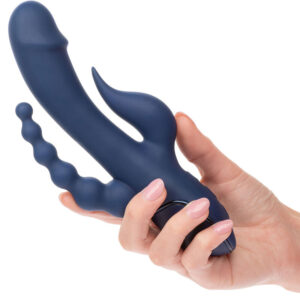 CALEXOTICS – VIBRATORE TRIPLO ORGASMO BLU