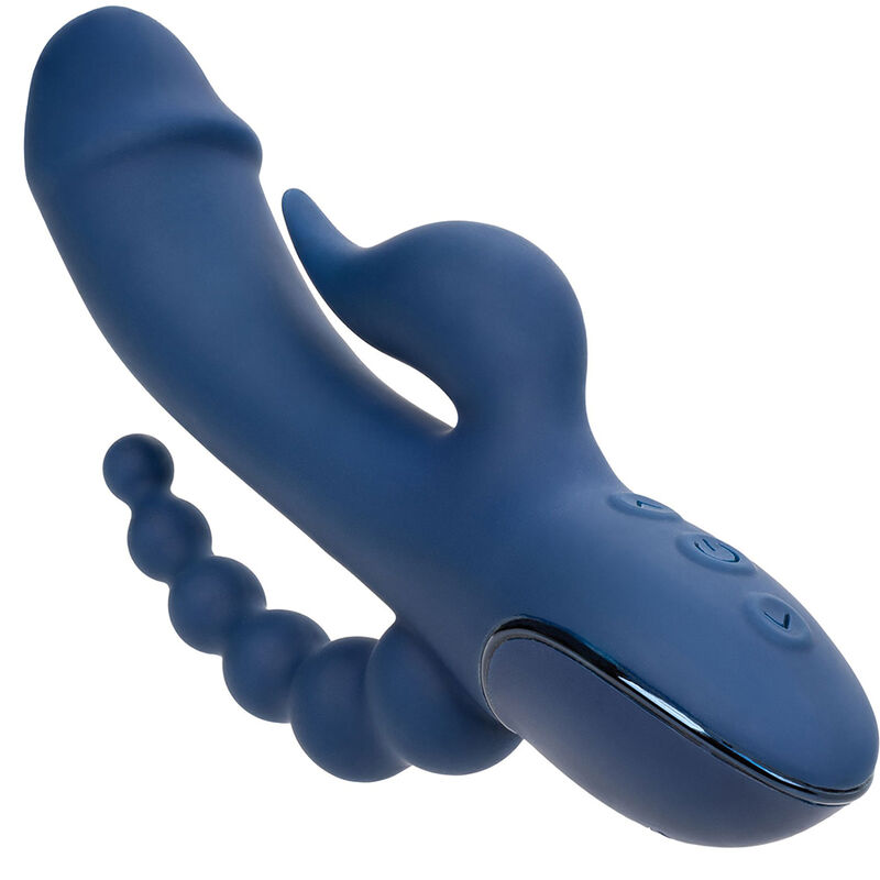 CALEXOTICS - VIBRATORE TRIPLO ORGASMO BLU - immagine 5