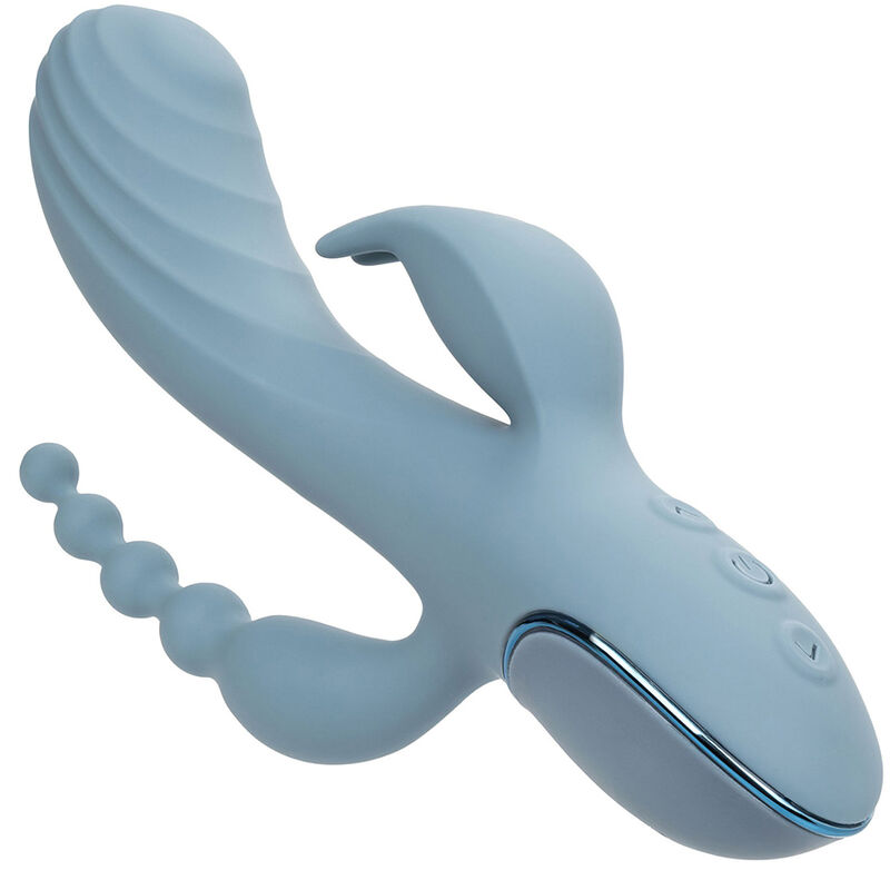 CALEXOTICS - VIBRATORE TRIPLE ECSTASY GRIGIO - immagine 5