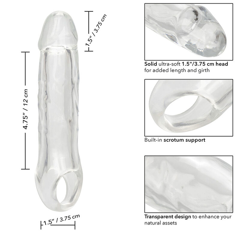 CALEXOTICS - PERFORMANCE MAXX CLEAR EXTENSION 6,5 TRASPARENTE - immagine 6