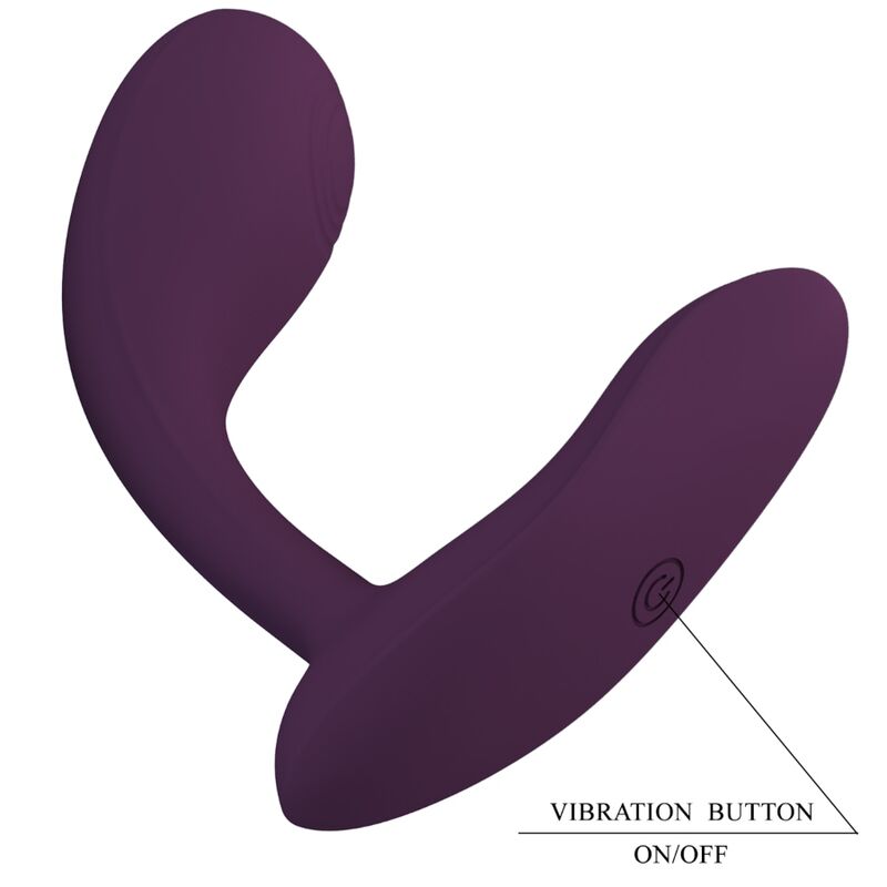 PRETTY LOVE - BAIRD G-SPOT 12 VIBRAZIONI RICARICABILE APP LILA - immagine 11
