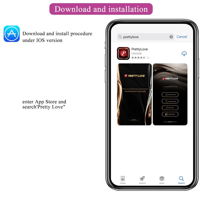 PRETTY LOVE - BAIRD G-SPOT 12 VIBRAZIONI RICARICABILE APP LILA - immagine 7
