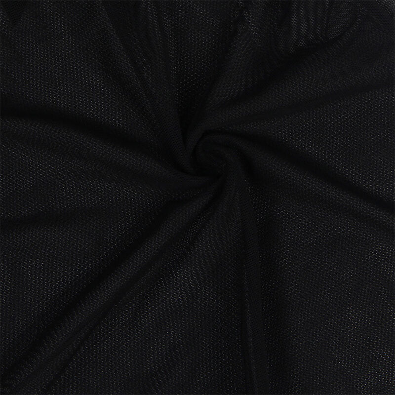 SUBBLIME - BABYDOLL TELA DE TUL DETALLE ENCAJE Y FLOR NEGRO S/M - immagine 5