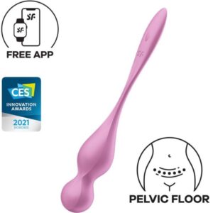 SATISFYER – LOVE BIRDS PALLE VIBRANTI KEGEL ROSA
