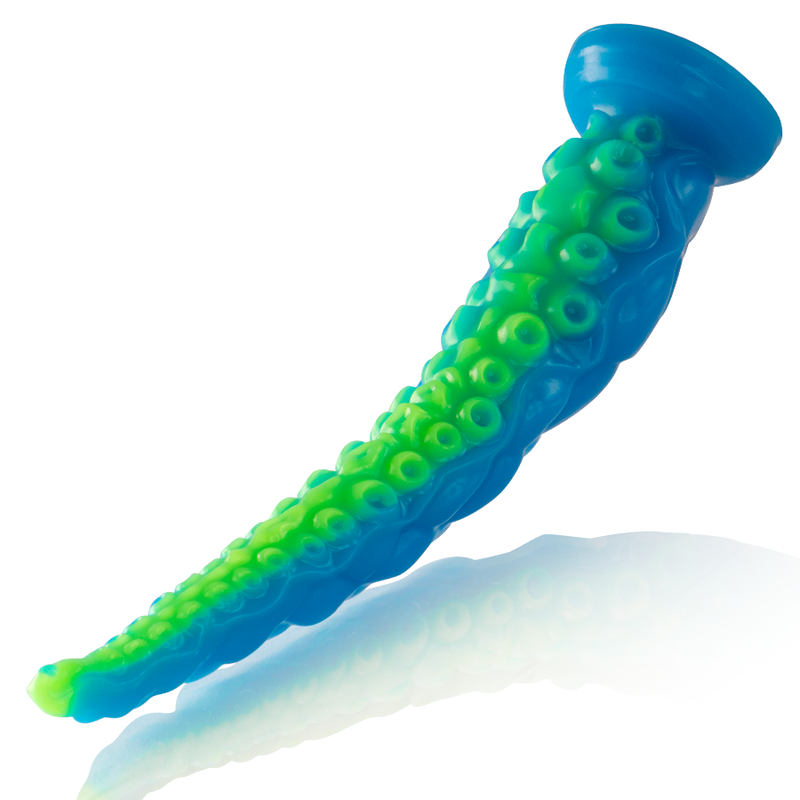 EPIC - DILDO FLUORESCENTE CON TENTACOLI SOTTILI DI SCYLLA DIMENSIONI GRANDI - immagine 6