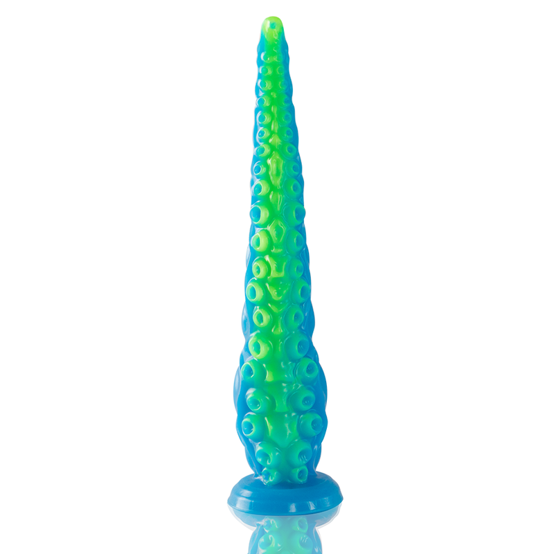 EPIC - DILDO FLUORESCENTE CON TENTACOLI SOTTILI DI SCYLLA DIMENSIONI GRANDI - immagine 7