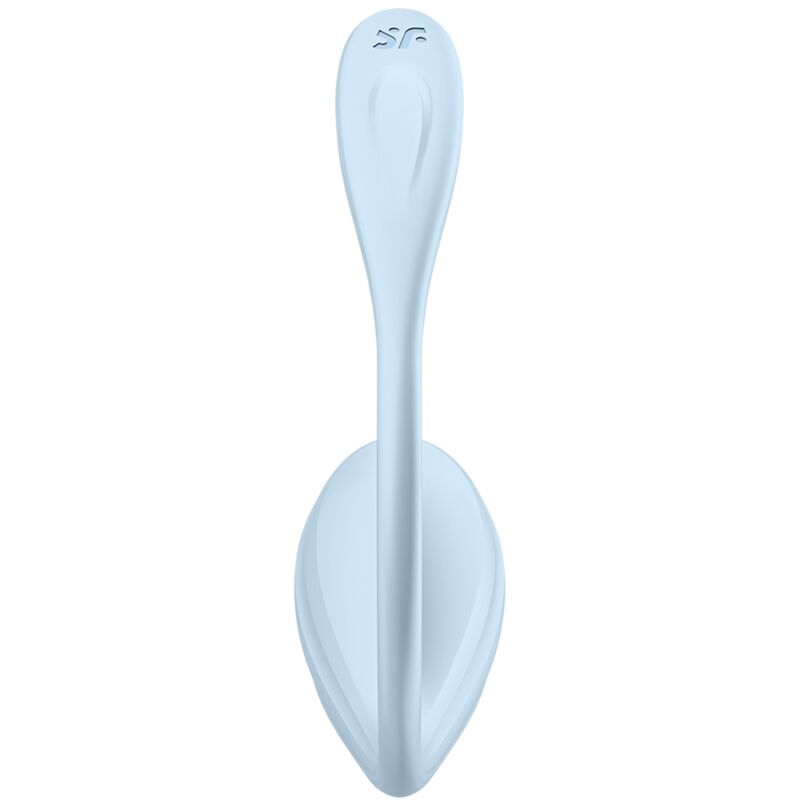 SATISFYER - STIMOLATORE PUNTO G PETALE LISCIO SKY BLUE APP GRATUITA - immagine 2