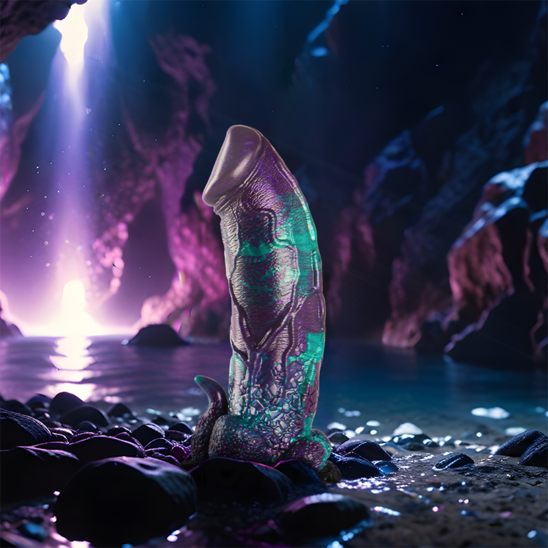 EPIC - DILDO BASILISCO DOPPIO PIACERE SCAMUTO GRANDE TAGLIA - immagine 2