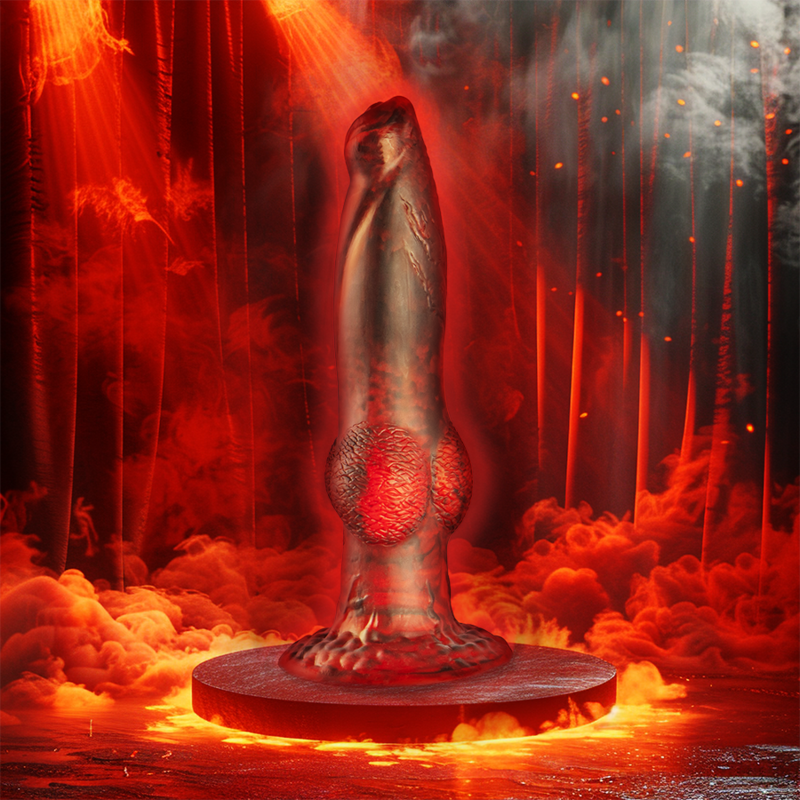 EPIC - PROMETHEUS DILDO TITAN IN FIAMME TELECOMANDO RICARICABILE - immagine 6