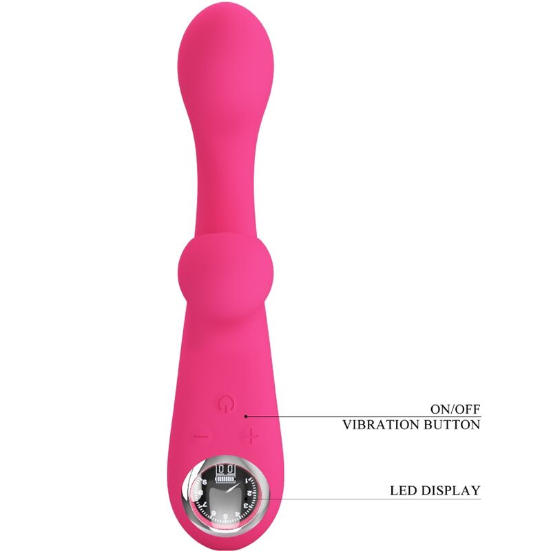 PRETTY LOVE - SKYLAR VIBRATORE STIMOLATORE ROSA - immagine 7