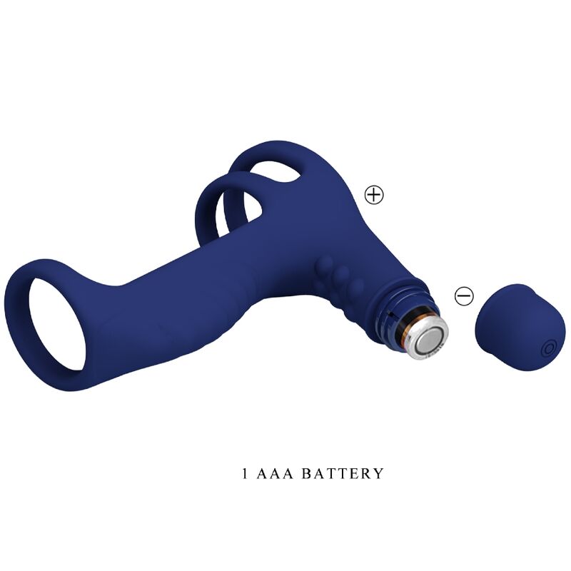 PRETTY LOVE - ANELLO VIBRANTE ELISH CON ESTENSIONE BLU - immagine 8