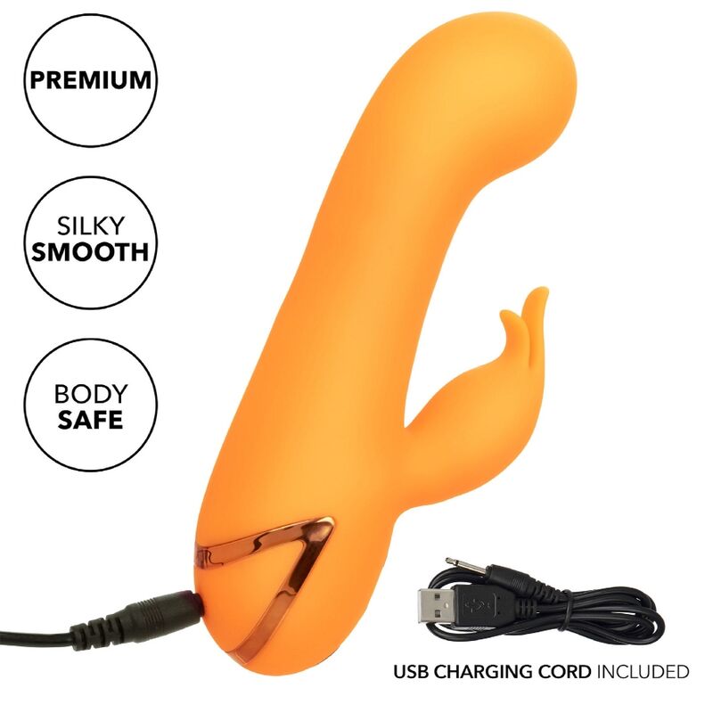 CALEXOTICS - MONTECITO MUSE VIBRATORE RABBIT ORANGE BY CALIFORNIA DREAMING - immagine 7