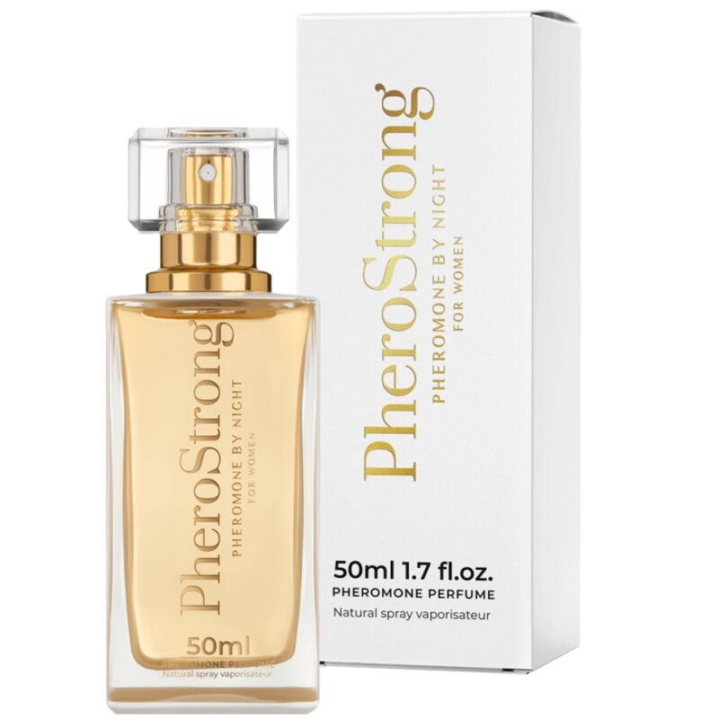 PHEROSTRONG – PROFUMO AI FEROMONI NOTTE DA DONNA 50 ML PHEROSTRONG – PROFUMO AI FEROMONI NOTTE DA DONNA 50 ML