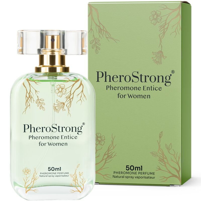 PHEROSTRONG – PROFUMO AI FEROMONI ENTICE DA DONNA 50 ML PHEROSTRONG – PROFUMO AI FEROMONI ENTICE DA DONNA 50 ML