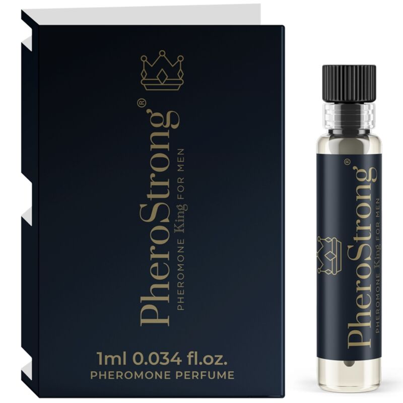 PHEROSTRONG – PROFUMO AI FEROMONI KING PER UOMO 1 ML PHEROSTRONG – PROFUMO AI FEROMONI KING PER UOMO 1 ML