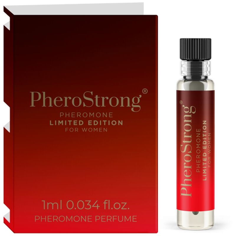 PHEROSTRONG – PROFUMO AI FEROMONI EDIZIONE LIMITATA DA DONNA 1 ML PHEROSTRONG – PROFUMO AI FEROMONI EDIZIONE LIMITATA DA DONNA 1 ML