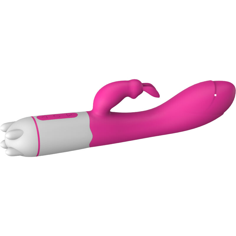 ARMONY - HAPPY VIBRATORE E STIMOLATORE CONIGLIO FUCSIA - immagine 5