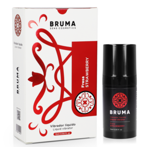 BRUMA – VIBRATORE LIQUIDO ULTRA SCORREVOLE FRAGOLA 15 ML