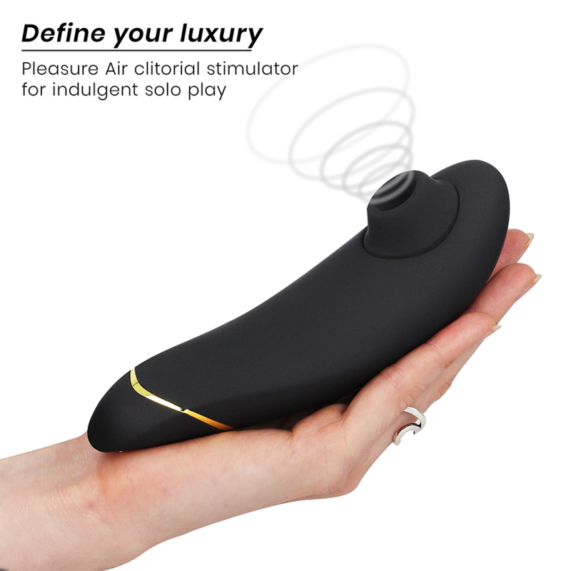 WOMANIZER - PREMIUM 2 STIMOLATORE CLITORALE NERO - immagine 2